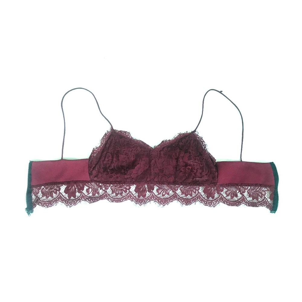 Lace crop top